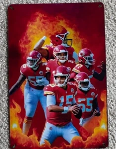 Kansas City Chiefs Celebration sign-12x8 - NEW-super Bowl - Picture 1 of 2