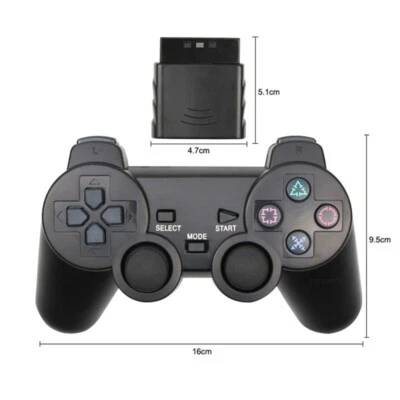 Wireless Gamepad Joystick Joypad Game Controller For PlayStation 3 PS2 PS1 PC - Image 1 of 4