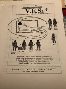 1999 Tactics For Rapid Ventilation, Entry & Search Hook And Ladder University - Picture 1 of 8