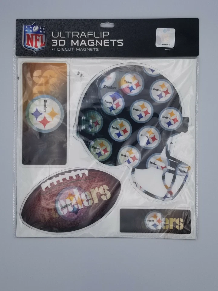 Imanes 3D ultraflip NFL Pittsburgh Steelers - Envío rápido Foto 1 de 1