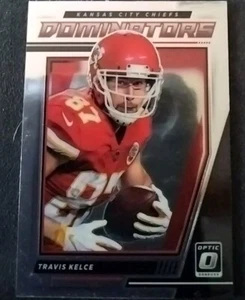 2021 Panini Donruss Optic Dominators #DM-TK Travis Kelce Kansas City Chiefs - Bild 1 von 2
