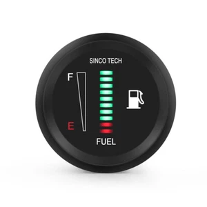 2" 52mm Universal 12V Digital Display Car Fuel Level Gauge Meter without Sensor - Picture 1 of 5