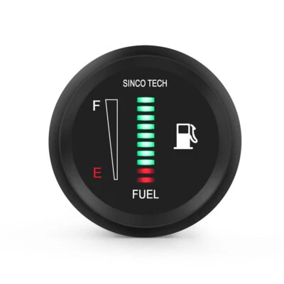 2" 52mm Universal 12V Digital Display Car Fuel Level Gauge Meter without Sensor - Image 1 of 4