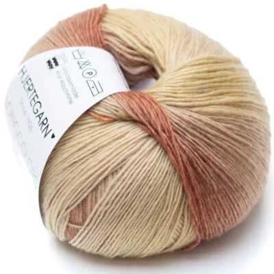 100g LONG COLORS MERINO 30 HJERTEGARN Wolle FARBVERLAUF LACE GRADIENT superwash - Bild 1 von 4