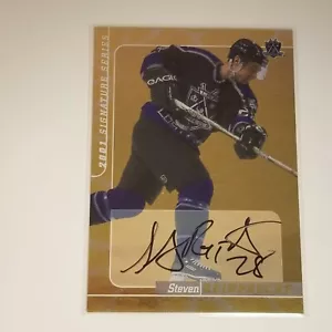2000-01 BAP Signature Series Autogramme Gold #224 Steven Reinprecht - Bild 1 von 1