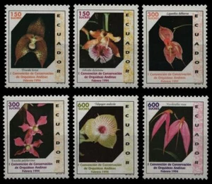 Ecuador 1993 - Mi-Nr. 2257-2262 ** - Estampillada sin montar o nunca montada - Orquídeas/Orquídeas - Imagen 1 de 1