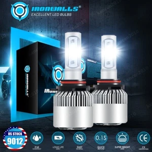 For Dodge Challenger 2015-2020 LED Headlight Bulb Conversion Kit 9012 Hi/Lo Beam - Picture 1 of 12