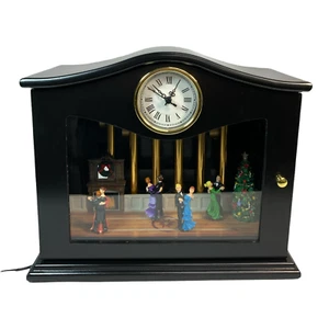 Mr Christmas Ballroom Dancers animiertes musikalisches Glockenspiel 70 Melodien Uhr & Spieluhr - Bild 1 von 10