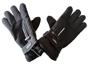 Strapazierfähige super warme Herren Winter Handschuhe Fell innen + Reißverschluss integriert TOP - Bild 1 von 5