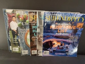 Lot of 6 SERENDIPITY MAGAZINES Luxury Living in the Northeast - Picture 1 of 4