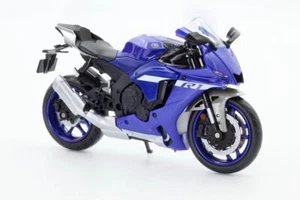 Doyusha Diecast Motorcycle 1/12 2022 Yamaha YZF-R1 Blue Painted Finished Product - Picture 1 of 4
