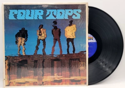 FOUR TOPS - STILL WATERS RUN DEEP - SOUL LP MOTOWN IN SHRINK - Image 1 of 2