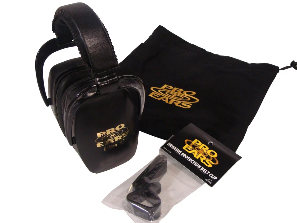Pro Ears Ultra 33 Black Combo Pack: PE33BCOMBO - Image 1 of 1