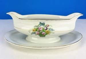 VTG Z.S.&Co. Bavaria Gravy Boat With Attached Under plate  - Picture 1 of 8