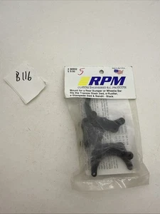 RPM 80902 Supporto paraurti barra impennata (nero) per Rustler, Stampede, Bandit, Slash - Foto 1 di 1