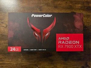 PowerColor AMD Radeon RX 7900 XTX Red Devil 24GB GDDR6 Grafikkarte - Bild 1 von 7