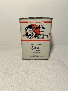 VTG Buddie Brand Pure Spices 12oz. Whole Celery Seed Empty Tin Harrisburg, PA. - Picture 1 of 22