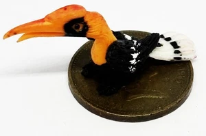 Dolls House Orange Hornbill Bird Small Accessory 1:12 Scale Miniature tumdee - Picture 1 of 6