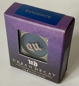 URBAN DECAY Eyeshadow in EVIDENCE Deep Navy Blue Shimmer *BNIB* - Picture 1 of 8