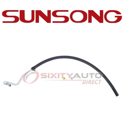 Sunsong Power Steering Return Line Hose for 1982-1986 Pontiac Firebird - qy - Image 1 of 4