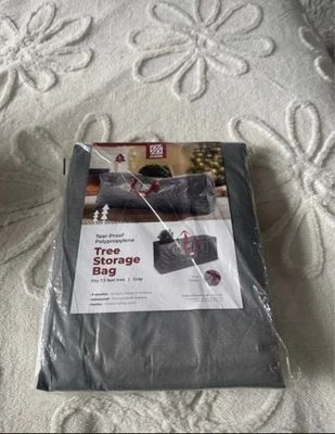 Christmas Tree Storage Bag - Fits 7.5FT. Tall. Durable Reinforced Carry Handles. - Image 1 of 4