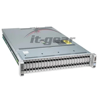 Cisco UCS UCSC-C240-M4SX, 2x E5-2640 V3, 256GB RAM, 2x UCS-HD12TB10K12G, 2 PSU Foto 1 de 3