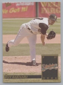 Jeff Bajenaru 2006 MultiAd Tucson Sidewinders Diamondbacks Minor League 