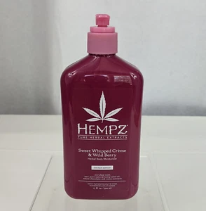 Limited Edition Hempz Sweet Whipped Creme & Wild Berry Body Moisturizer 17 fl oz - Picture 1 of 12