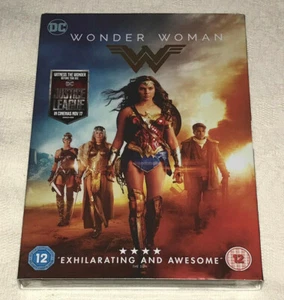 WONDER WOMAN : 2017 DC DVD + Slip Cover & Digital Download - New (FREE UK P&P) - Picture 1 of 4