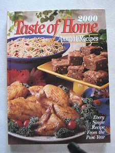 Taste of Home Annual Recipes 2000 Hard Cover 576 Family Style Recipes Cook Book - Imagen 1 de 2