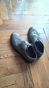 SCARPE UOMO CLASSICHE ELEGANTI grigie 40 - Foto 1 di 4