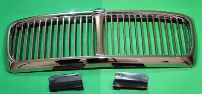Jaguar XJ6 XJ12 1988-95 OEM CONJUNTO DE REJILLA DELANTERA CON SOPORTES - ¡BONITO!!! Foto 1 de 4