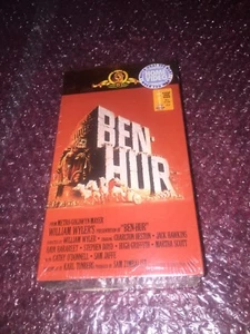 Ben-Hur (VHS, 2-Tape Set) BRAND NEW Unopened Charlton Heston - Picture 1 of 4
