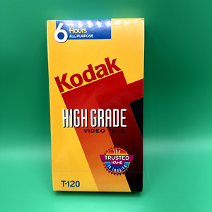 NEW Kodak High Standard VHS Tape Blank BRAND NEW VHS Movie Sealed new Watermark