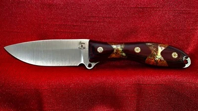Busse Combat, Crab Shack Custom Slicer Drop Point, Elmax Steel Custom Handle - Image 1 of 4