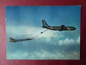 AVIATION POSTCARD ARMY AIR BOING C-135F TANKER MIRAGE IV POSTCARD - Picture 1 of 3