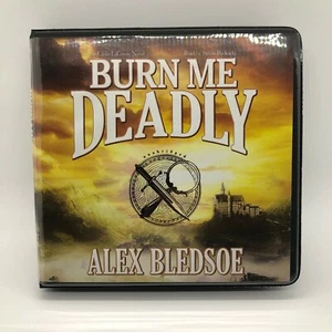 Burn Me Deadly by Alex Bledsoe - Hardboiled Fantasy - Unabridged  Clamshell Case - Picture 1 of 4