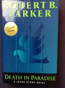 Death in Paradise HCDJ 2001 R B Parker Signed 1st Edition Clean #388 - Picture 1 of 12