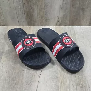 Georgia Bulldogs FOCO Herren erhöhte Schlappen rote Sandalen, Größe XL (13 - 14) - Bild 1 von 8
