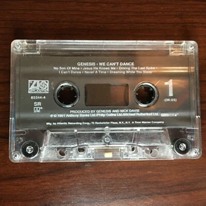 Genesis We Can't Dance Cassette Only 1991 - Tape Play Tested - Picture 1 of 2