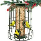 Wild Bird Feeders Squirrel Proof for Outside Hanging, 1.25 lb Capacity Steel ...