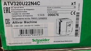 New Schneider ATV320U22N4C Altivar Machine AC Speed Drive 2.2 KW 3 HP 380-5V - Imagen 1 de 2