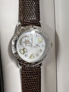 Croton Echtleder Quarz Analog Damenuhr BRANDNEU benötigt Akku - Bild 1 von 6