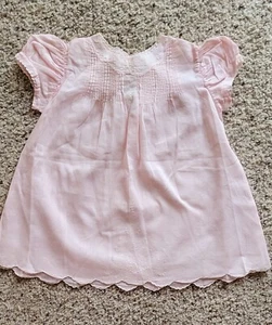 Antique Vtg 1940's Girl's Baptism Lot Dress Slip (Pink) Gown Bonnet Wrap (Ivory) - Picture 1 of 23