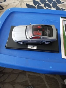 Beanstalk 1/18 Scale Diecast 10035 - Ford GT Mustang - Silver W/Stand - Picture 1 of 6