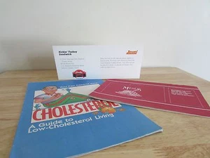 1 Lot - Healthy Eating Booklets Cholesterol Diabetes High Blood Pressure Vintage - Bild 1 von 2