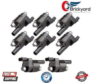 Premium D514A High Performance Ignition Coil Pack (8) For LS2 LS3 LS4 LS7 Engine - Picture 1 of 1