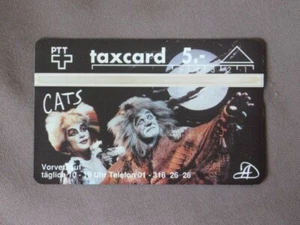 Kaart MINT Ongebruikt Zwitserland - Musical CATS - Imagen 1 de 2