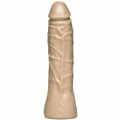 Vac-U-Lock Thin Natural 7" Dildo - Realistic Strap-on Attachment Dong Sex Toy - Image 1 of 3