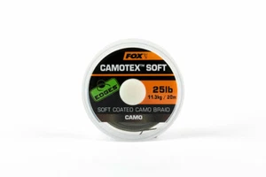 Fox Camotex Material de gancho recubierto suave 20 m TODAS LAS VARIEDADES aparejos de pesca - Imagen 1 de 1
